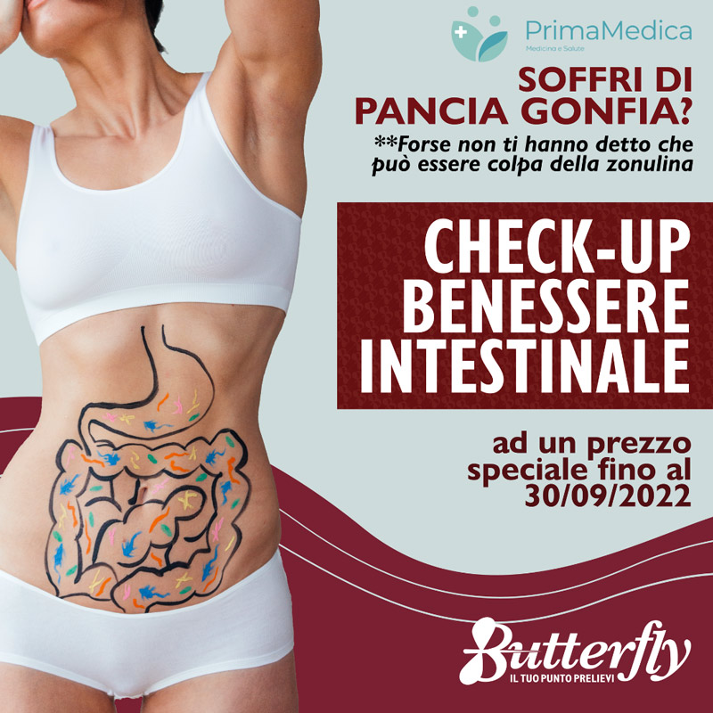 Check-up benessere intestinale | PrimaMedica Padova